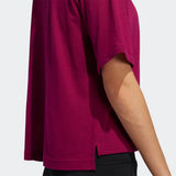Adidas Womens Holiday Tee - Power Berry