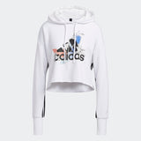Adidas Womens Nini Gfx Hoodie - White