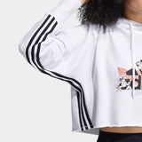 Adidas Womens Nini Gfx Hoodie - White