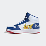Adidas Kids Hoops 2.0 Mid Junior Basketball Shoes - Cloud White / Royal Blue / Core Black