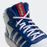 Adidas Kids Hoops 2.0 Mid Junior Basketball Shoes - Cloud White / Royal Blue / Core Black