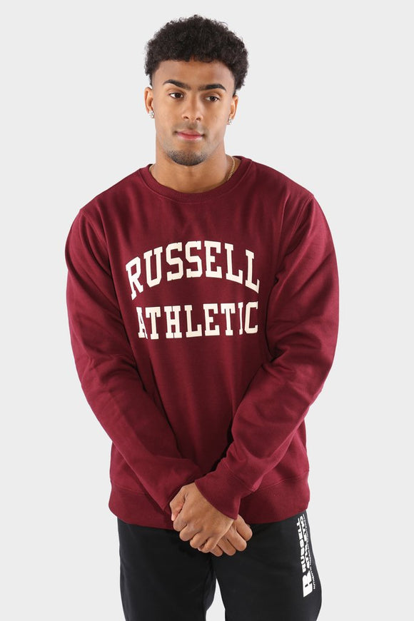 Russell Athletic Mens Arch Logo Sweatshirts  - Shiraz