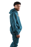 Russell Athletic Mens Bar Logo Hoodie - Everglade