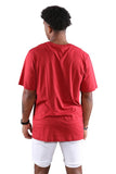 Russell Athletic Mens Arch Logo Crew  Tee  - Brick