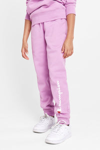 Champion Kids Script Cuff Pants - Purple Peonie