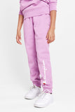 Champion Kids Script Cuff Pants - Purple Peonie