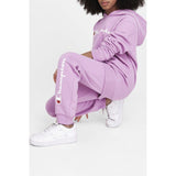 Champions  Kids  Script Hoodie - Purple Peonie