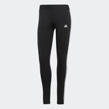 Adidas Womens Essentials 3-Stripes Leggings - Black/White