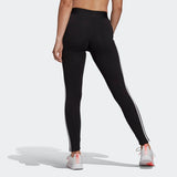 Adidas Womens Essentials 3-Stripes Leggings - Black/White