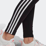 Adidas Womens Essentials 3-Stripes Leggings - Black/White