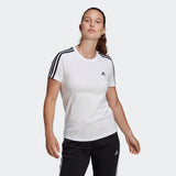 Adidias Womens 3S Tee - White/Black