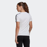Adidias Womens 3S Tee - White/Black