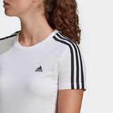 Adidias Womens 3S Tee - White/Black
