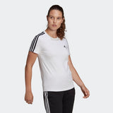 Adidias Womens 3S Tee - White/Black