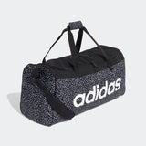 Adidas Linear (M) Duffel Bag - Black / White / White