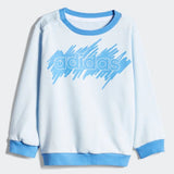 Adidas Toddler Unisex Linear French Terry Jogger - Sky Blue