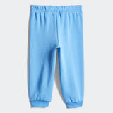 Adidas Toddler Unisex Linear French Terry Jogger - Sky Blue