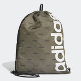 Adidas Linear  Gym Sack - Raw Khaki / Black / White