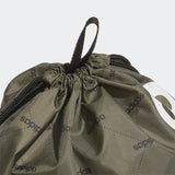 Adidas Linear  Gym Sack - Raw Khaki / Black / White