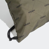 Adidas Linear  Gym Sack - Raw Khaki / Black / White