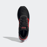 Adidas Lite Racer 2.0 Runnning Shoes - Core Black / Vivid Red / Cloud White