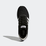 Adidas Mens Lite Racer Running Shoe - Black/White