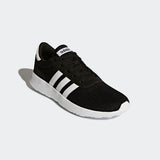Adidas Mens Lite Racer Running Shoe - Black/White