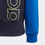 Adidas Boys Logo Crew Sweatshirt - Legend Ink/Signal Green