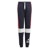 Adidas Boys Colorblock Pants - Legend Ink/White