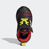Adidas Infants Marvel Fortarun Running Shoes - Core Black/Cloud White/Vivid Red