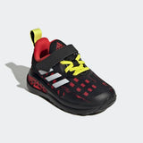 Adidas Infants Marvel Fortarun Running Shoes - Core Black/Cloud White/Vivid Red