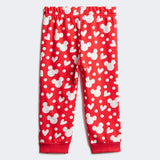 Adidas Infants Minnie Mouse Jogger Set - Black/ Vivid Red/ White