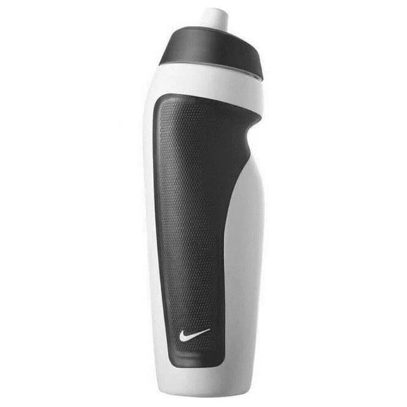 Nike Sport 600ml Water Bottle -Clear/Black