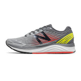 New Balance Mens Synact Running Shoe - Grey/Red/Yellow