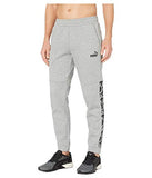 Puma  Mens Amplified Fleece Pants  - Gray