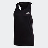 Adidas Mens Own The Run Singlet - Black