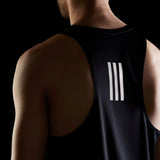 Adidas Mens Own The Run Singlet - Black