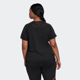 Adidas Womens  Own The Run (Plus Size) Tee - Black