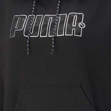 Puma Womans Rebel Hoodie  - Black