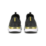 Puma Womens Softride Slip On Shoes - Black/Gold