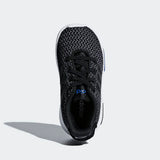 Adidas Baby /Toddler Racer Tr  Shoe - Carbon / Core Black / Collegiate Royal