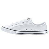 Converse Womens  Chuck Taylor Dainty Low Leather Womens - White