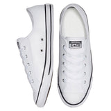 Converse Womens  Chuck Taylor Dainty Low Leather Womens - White