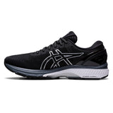 Asics Mens Gel-Kayano 27 2E Running Shoes - Black/Pure Silver