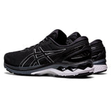 Asics Mens Gel-Kayano 27 2E Running Shoes - Black/Pure Silver