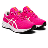 Asics Big Kids (GS) Patriot 12  Running Shoe  - Pink Glo/White