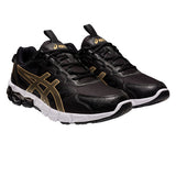 Asics Mens Gel-Quantum 90 Running Shoes - Black/Pure Gold