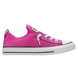 Converse Womens Ct Shoreline Knit Slip Casual Shoe - Hyper Magenta/Black/White