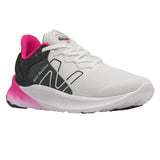 New Balance Womens Roav V2 Running Shoe - White/Black/Pink