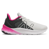 New Balance Womens Roav V2 Running Shoe - White/Black/Pink